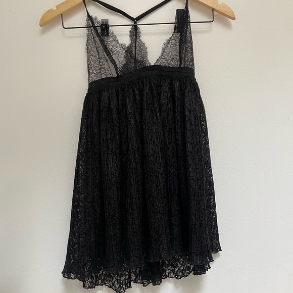Victoria secret Black Lace Nightgown - Picture 2 of 3